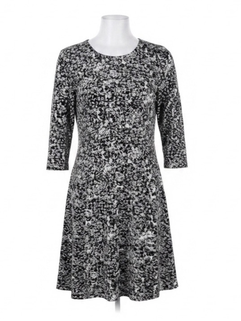 Weekend Max Mara Quiet Luxury Monochromatic Jersey A-Line Dress Medium